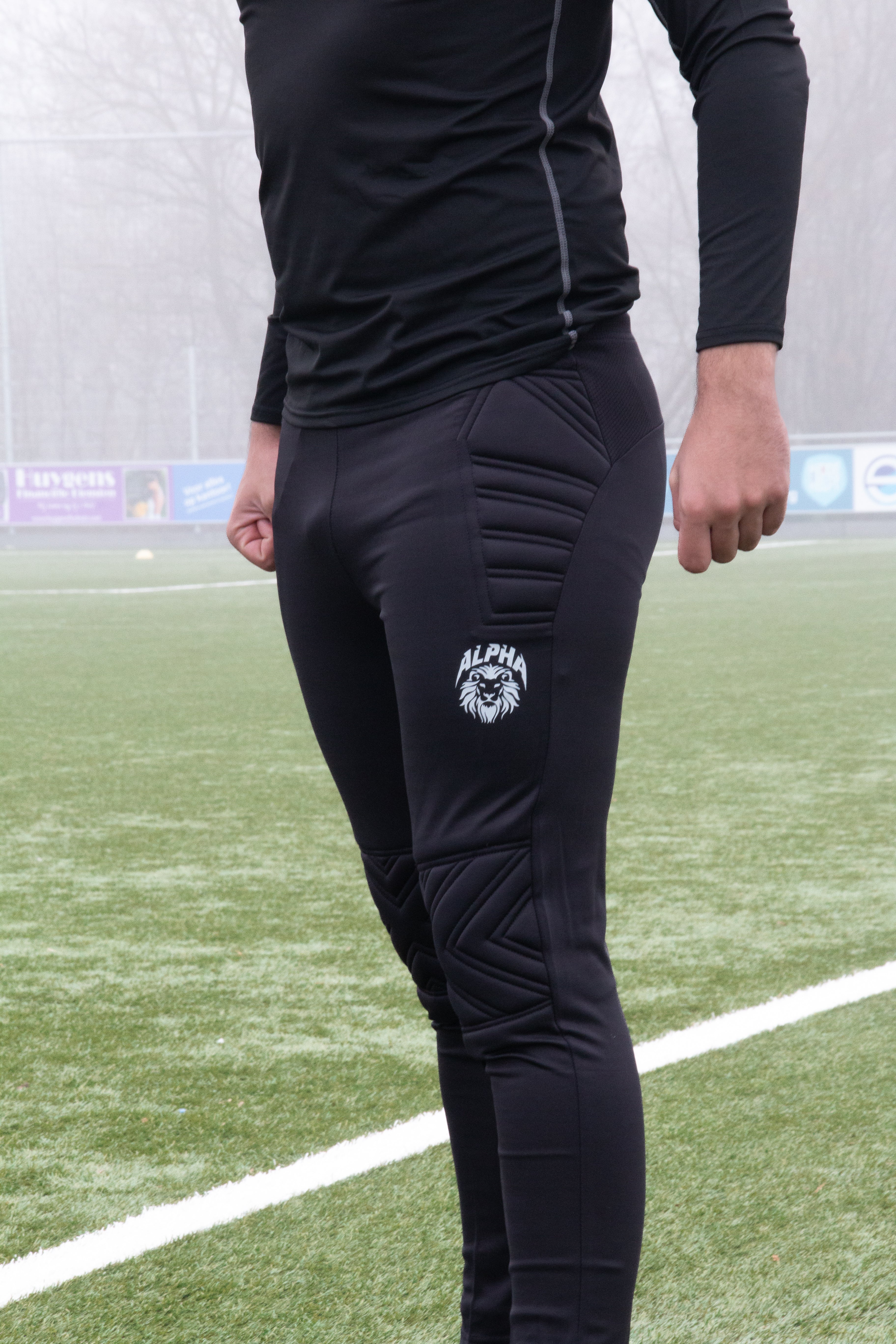 Alpha padded broek lang